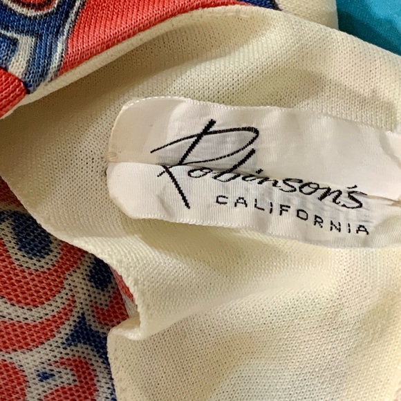 Mr. Dino Vintage 60’s Shift Sleeveless Rare Dress Hollywood Hills Palm Springs - Picture 9 of 11